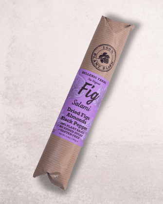 Fig "Salami" with Almonds and Black Pepper