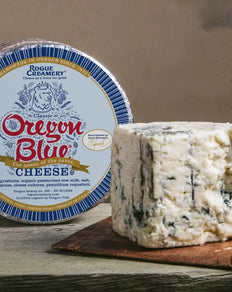 Blue Cheese on a cutting board