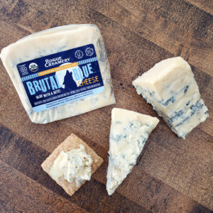 Rogue Creamery Organic Artisan Premium Brutal Blue Aged Blue Cheese