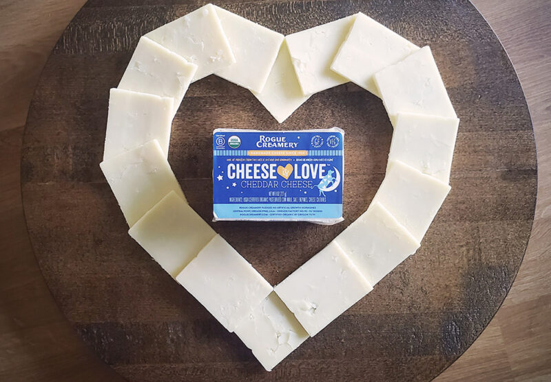 Cheese is love cheddar